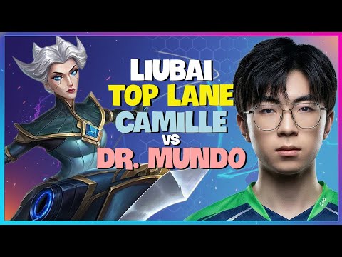 Rank 1 Liubai Unlocks Godlike Camille Mechanics Challenger Engsub