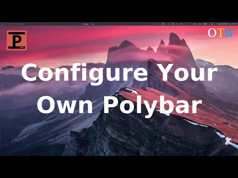 Polybar - Adding a Menu and a Minimization Module