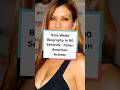 Kate Walsh Biography In 90 Seconds - Italian American Actress