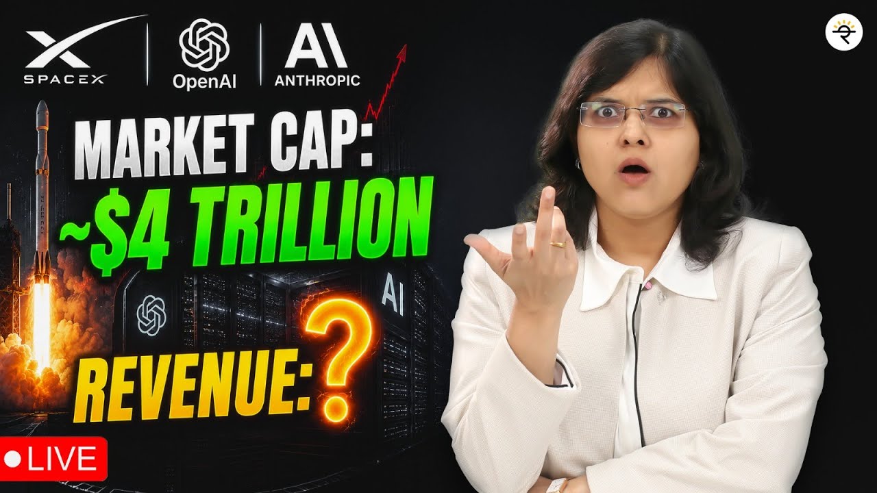 Why are all AI companies rushing for IPO? | SpaceX, OpenAI, Anthropic | CA Rachana Ranade