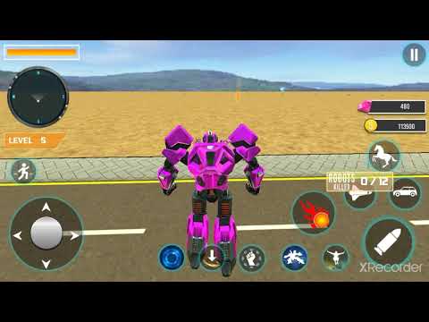 horse robot car game transformation game android gameplay #games
