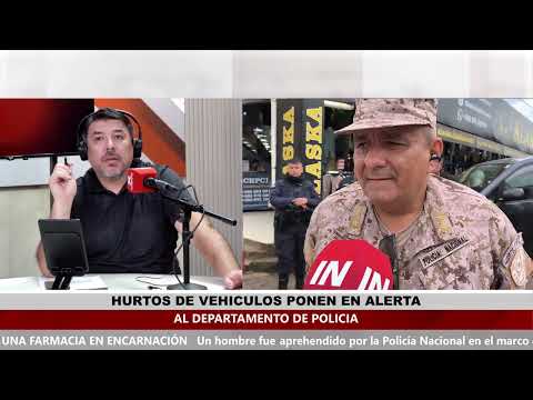 “CAZAN” CAMIONETAS EN ITAPÚA Y LAS ESCONDEN EN CAAZAPÁ