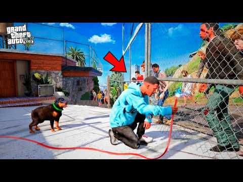 Salvando la CASA de Franklin del FIN del MUNDO en GTA 5