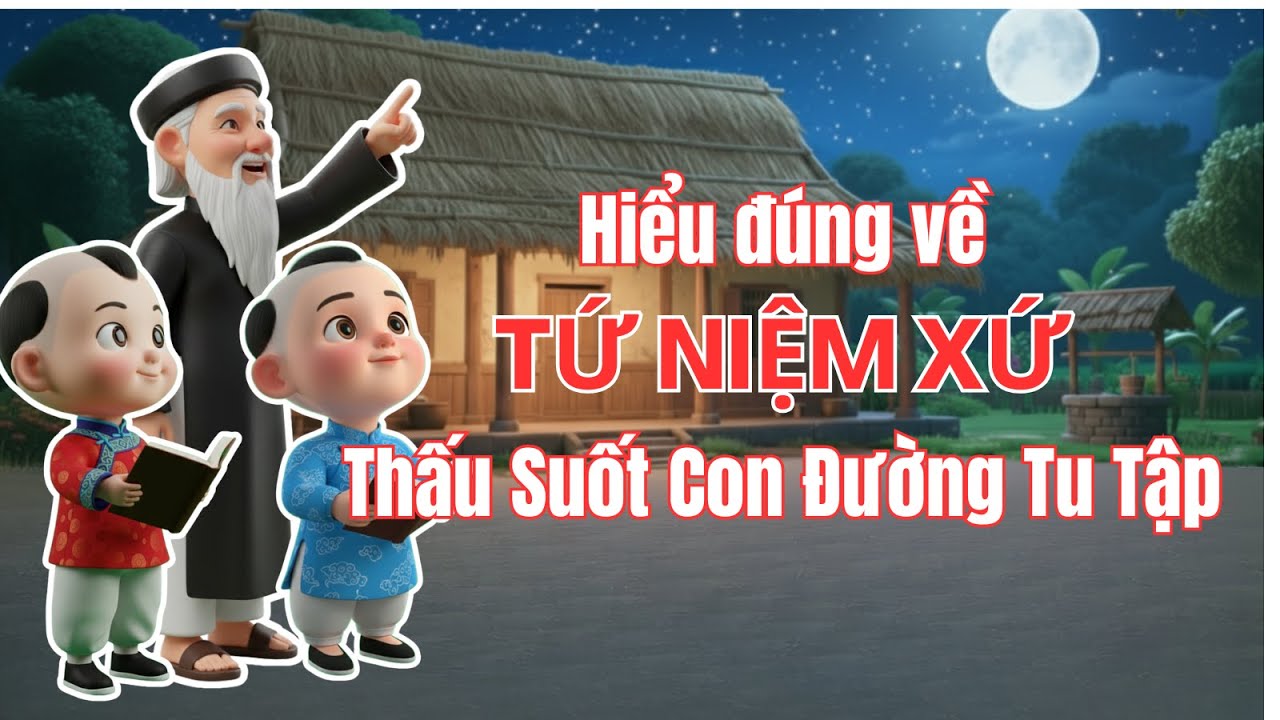 Hiểu Đúng về Tứ Niệm Xứ - Thấu Suốt Con Đường Tu Tập!