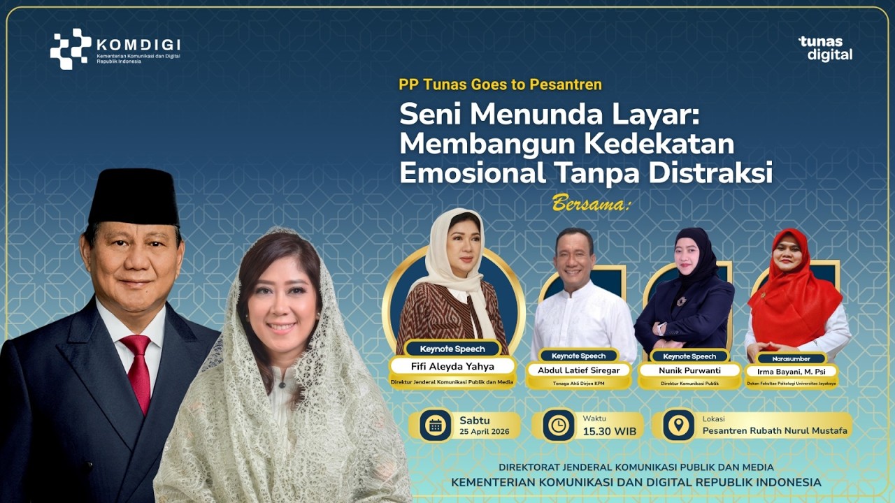PP TUNAS GOES TO PESANTREN: SENI MENUNDA LAYAR, MEMBANGUN KEDEKATAN EMOSIONAL TANPA DISTRAKSI