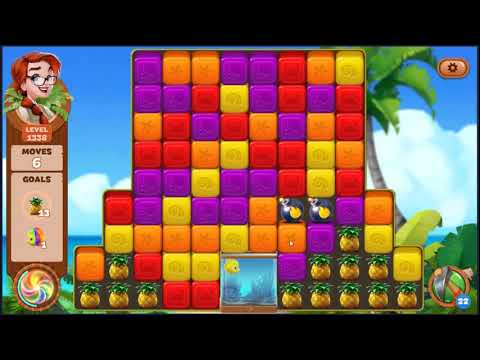 Lost Island Blast Adventure Level 1338 - NO BOOSTERS 🏝️ | SKILLGAMING ✔️