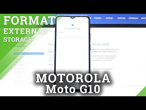 How to Format SD Card in MOTOROLA Moto G10 – Erase Memory Storage