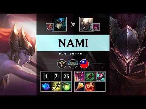 Nami Support vs Pantheon - TW Challenger Patch 25.17