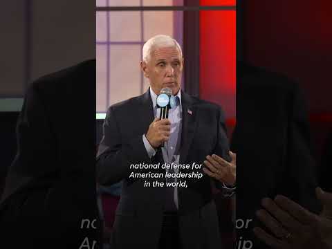 Mike Pence says Trump isn't 'running on the agenda we governed on' Shorts
