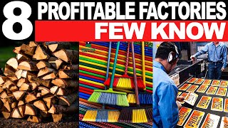 8 DIFFERENT Factories to set up and EARN MONEY, lots of money