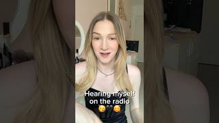 Hearing Myself On The Radio 🖤