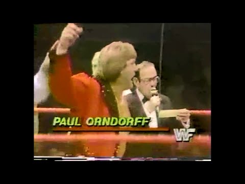 Tony Garea vs Paul Orndorff   Championship Wrestling Jan 28th, 1984