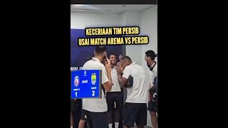 Download lagu The joy of the Persib team after the Arema vs Persib match with Persib winning 2-1 #football mp3