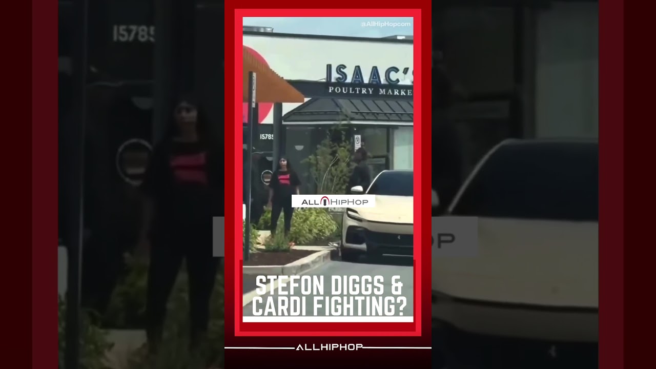 Cardi B & Stefon Diggs In Fierce Argument