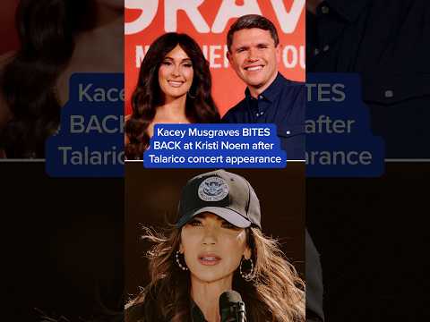 Kacey Musgraves BITES BACK at Kristi Noem after Talarico concert appearance