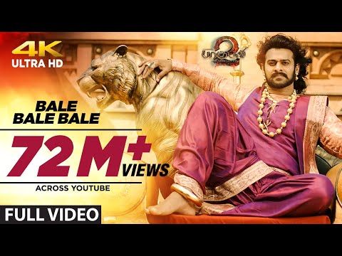 Bale Bale Bale Full Video Song || Baahubali 2 Tamil | Prabhas,Anushka Shetty,Rana,Tamannaah|Bahubali