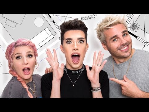 James Charles Surprise Room Makeover! | OMG We’re Coming Over! Video
