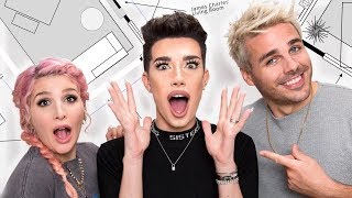 James Charles Surprise Room Makeover! | OMG We’re Coming Over!