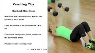 168. Dumbbell Floor Press
