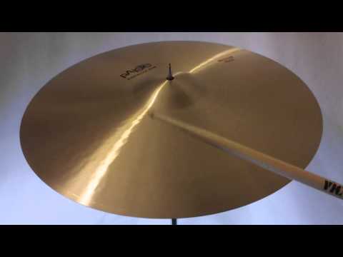 Paiste Formula 602 Medium Ride Cymbal 20" image 3