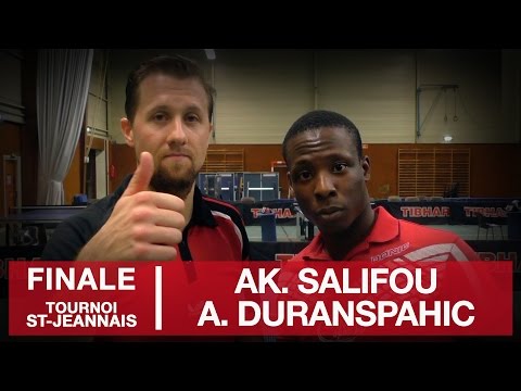 Abdel Kader SALIFOU vs Admir DURANSPAHIC [Finale Tournoi TT Saint-Jeannais]