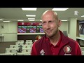 Feyenoord-trainer Jaap Stam wil in elke linie er nog wat bij