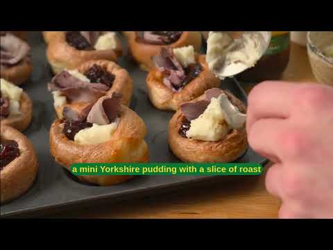 Mini Stuffed Yorkshire Pudding Recipe