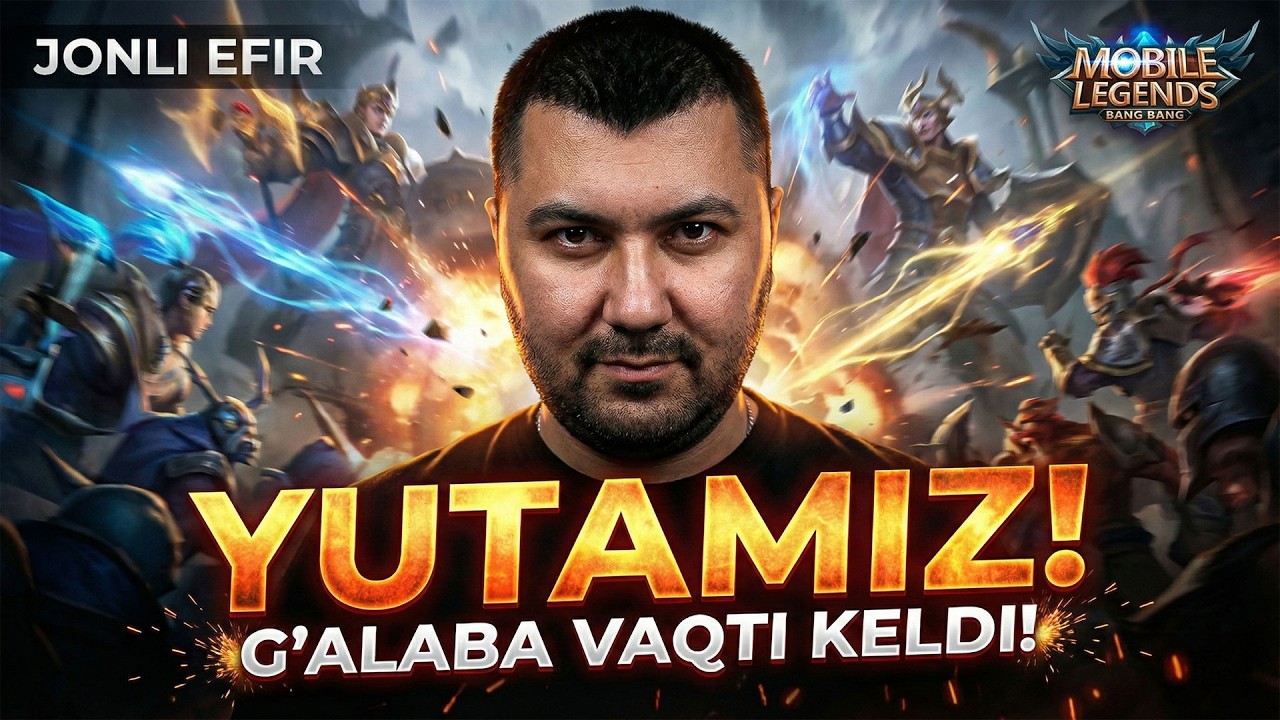 🏆Yutamiz! | Mobile Legends: Bang Bang! (Jonli Efir)