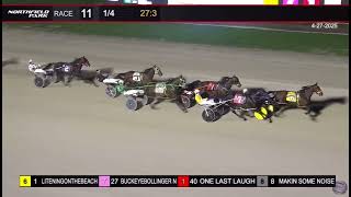 Liteningonthebeach wins the Open Pace at Northfield Park | 4/27/25