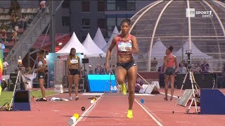 Meeting de Marseille 2018 : Eloyse Lesueur avec 6,80 m à la longueur Meeting de Marseille 2018 : Eloyse Lesueur avec 6,80 m à la longueur