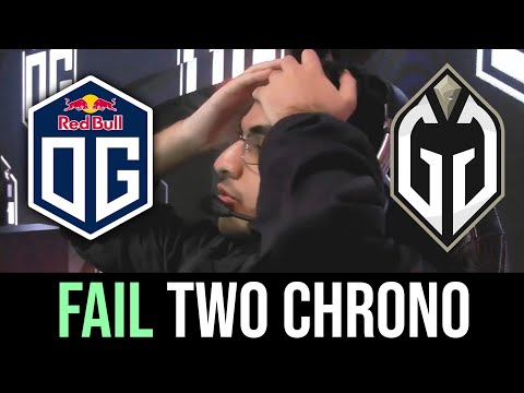 OG vs GG - FAIL 2x Chrono COMEBACK on The International 2022