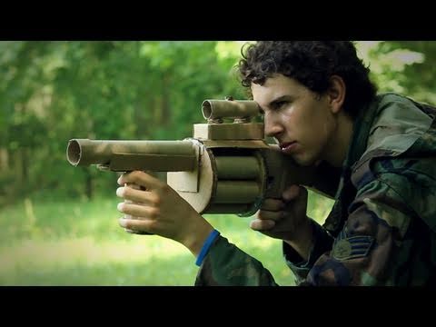 This Cardboard Warfare Video Kicks Any Action Movie’s Butt!