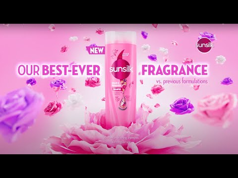 Introducing Sunsilk’s New Best-ever Fragrance (vs. previous formulations)!