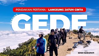 GUNUNG GEDE via PUTRI | Cinta Pertama di Surya Kencana Hingga Lautan Awan di Puncak Gunung Gede