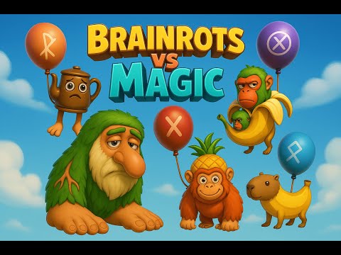 Brainrots vs Magic