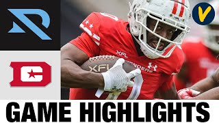 Arlington Renegades vs DC Defenders | Week 9 | 2023 XFL Highlights