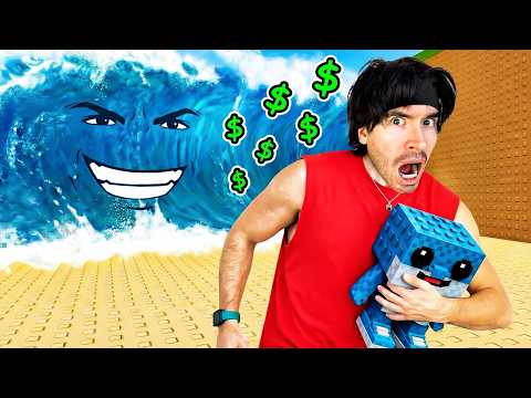 ESCAPA del MEGA TSUNAMI de BRAINROTS en Roblox