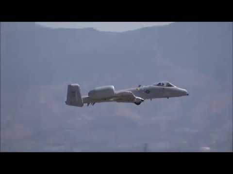 CVF WARBIRDS A 10  DEMO PLANES OF FAME 2018