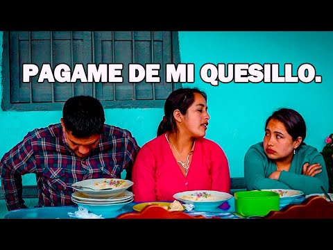 El Hector y La Fanny Vendiendo quesillo. || T2-EP35