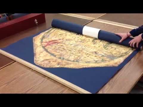 New Acquisition! Hereford Mappa Mundi Facsimile Arrives!