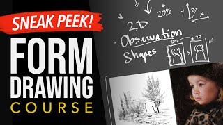 Sneak Peek: Form Drawing Course (2D and 3D)