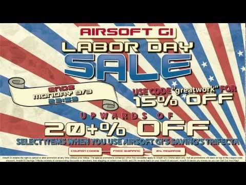 Airsoft GI - Labor Day 2012 Sale Announcement!