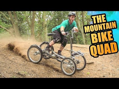 SHREDDING TRAILS ON THE MOUNTAIN BIKE QUAD!