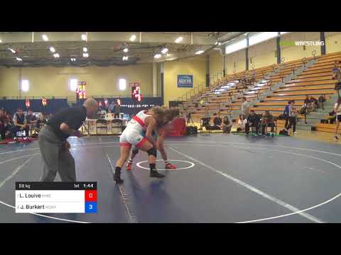 2018 FS WTT Challenge/Senior Women 59 Finals - Lauren Louive (NYAC) Vs. Jenna Burkert (WCAP).mp4