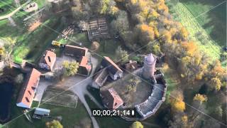 preview picture of video 'Herbstlandschaft an der Burg Stargard im Bundesland Mecklenburg-Vorpommern'