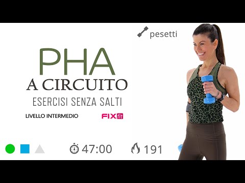 Total Body PHA a Circuito: Allenamento Completo Senza Salti