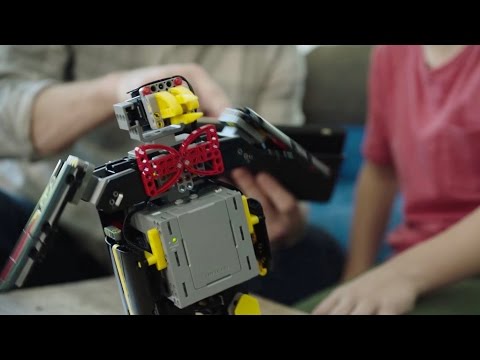 Видео обзор Программируемый робот Jimu Mini Kit (4 сервопривода) Ubtech