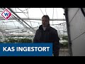 Kweker over zijn ingestorte kas door sneeuw: 'Het voelt alsof mijn huis is afgebrand' - OMROEP WEST