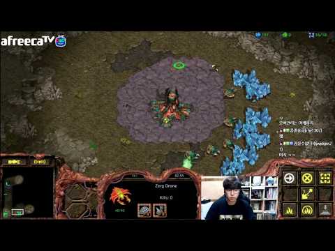 스타1 StarCraft Remastered 1:1 (FPVOD) Hero 조일장 (Z) vs Wico`Yesterday (P) Fighting Spirit 투혼