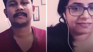 Uyiril thodum |Kumbalangi nights| sushin shyam|smule cover by Nithish, Ranjinihannah|